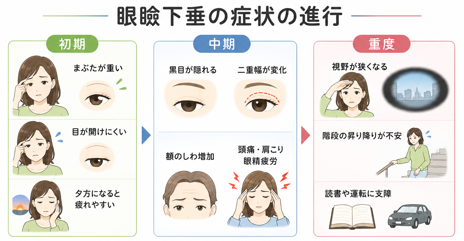 症状の進行段階
